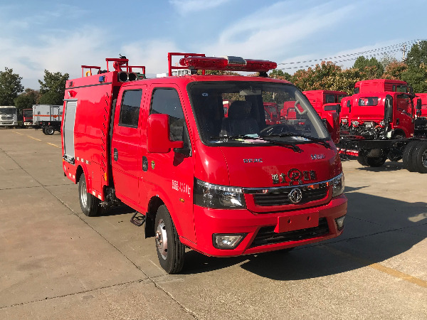 東風途逸雙排消防車（藍牌）